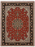 27947- Tabriz Persian Hand-knotted Carpet Authentic/Traditional Carpet/Rug/Size: 7'0" x 5'1"/213cm x 155cm