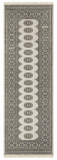 27603-Bokhara Hand-Knotted/Handmade Pakistani Rug/Carpet Tribal/Nomadic Authentic/ Size: 8'1" x 2'6"/246 cm × 76 cm