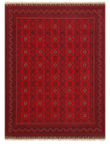 27930 -Royal Khal Mohammad Hand-Knotted/Handmade Afghan Rug/Carpet Traditional Authentic/Size: 12'9" x 9'8" / 389cm x 295cm