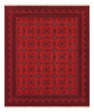 27914- Royal Chobi Ziegler Afghan Hand-Knotted Contemporary/Traditional/Size: 9'7" x 8'1"/292cmx 246cm