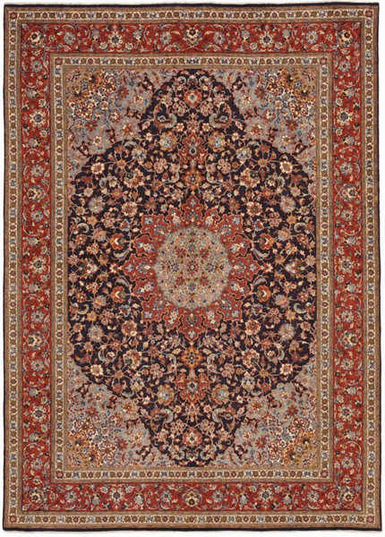 26703-Sarough Handmade/Hand-Knotted Persian Rug/Carpet Traditional Authentic/ Size: 11'9"x 8'2"/358cm x 249cm