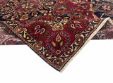26872- Bakhtiar Hand-Knotted/Handmade Persian Rug/Carpet Traditional Authentic/ Size : 10'2" x 7'1"