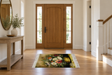 19774 handmade rug staged in entrance