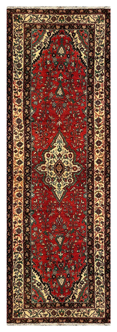 27451-Ardebil Hand-Knotted/Handmade Persian Rug/Carpet Traditional/Authentic/ Size: 10'3" x 4'4"/312cm x 132cm