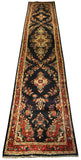 22148 - Hamadan Handmade/Hand-Knotted Persian Rug/Traditional/Carpet Authentic/Size: 15'7" x 2'6"