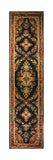 22148 - Hamadan Handmade/Hand-Knotted Persian Rug/Traditional/Carpet Authentic/Size: 15'7" x 2'6"
