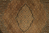 22132 - Tabriz Handmade/Hand-Knotted Persian Rug/Traditional/Carpet Authentic/Size: 9'7" x 6'4"