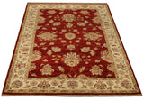 22330 - Chobi Ziegler Hand-Knotted/Handmade Afghan Rug/Carpet Traditional/Authentic/Size: 5'9" x  4'0"