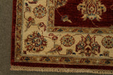 22330 - Chobi Ziegler Hand-Knotted/Handmade Afghan Rug/Carpet Traditional/Authentic/Size: 5'9" x  4'0"