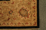22327 - Chobi Ziegler Hand-Knotted/Handmade Afghan Rug/Carpet Traditional/Authentic/Size: 5'7" x 4'0"