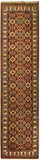 22343 - Kazak Hand-Knotted/Handmade Afghan Tribal/Nomadic Authentic/Size: 9'7" x 2'8"