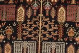 22586-Kashan-Semi Antique/ Hand-Knotted/Handmade Persian Rug/Carpet Traditional/Authentic/Size: 9'9" x 6'9"