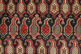 22583-Sarough Hand-Knotted/Handmade Persian Rug/Carpet Traditional Authentic/ Size: 9'6"x 6'7"