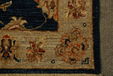 22304 - Chobi Ziegler Hand-knotted/Handmade Afghan Rug/Carpet Traditional Authentic/Size: 6'1" x 2'6"