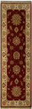 22318 - Chobi Ziegler Hand-knotted/Handmade Afghan Rug/Carpet Traditional Authentic/Size: 5'11" x 2'0"