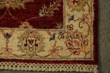 22318 - Chobi Ziegler Hand-knotted/Handmade Afghan Rug/Carpet Traditional Authentic/Size: 5'11" x 2'0"