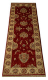 22314 - Chobi Ziegler Hand-knotted/Handmade Afghan Rug/Carpet Traditional Authentic/Size: 6'0" x 2'1"