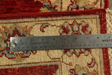 22314 - Chobi Ziegler Hand-knotted/Handmade Afghan Rug/Carpet Traditional Authentic/Size: 6'0" x 2'1"