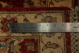 22313 - Chobi Ziegler Hand-knotted/Handmade Afghan Rug/Carpet Traditional Authentic/Size: 6'6" x 2'0"