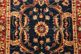 22293 - Chobi Ziegler Hand-Knotted/Handmade Afghan Rug/Carpet Modern Authentic/Size: 4'3" x 2'9"