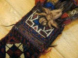 15145-Balutch Tent Band Hand-Knotted/Handmade Persian Rug/Carpet Tribal/Nomadic Authentic/ Size: 3'0" x 4"