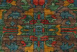 22335 - Royal Chobi Ziegler Hand-Knotted/Handmade Afghan Rug/Carpet Traditional/Authentic/Size: 11'4" x 8'1"
