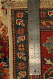 22448 -Royal Kazak Hand-Knotted/Handmade Afghan Tribal/Nomadic Authentic/Size: 4'11" x 3'3"