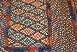 15151-Sumac Horse Blanket Hand-Knotted/Handmade Persian Rug/Carpet Tribal/Nomadic Authentic 5'8" x 4'8"