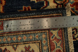22470 -Royal Kazak Hand-Knotted/Handmade Afghan Tribal/Nomadic Authentic/Size: 5'8" x 4'2"