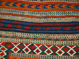 15137-Ghashgai Horse Blanket Hand-Knotted/Handmade Persian Rug/Carpet Tribal/Nomadic Authentic/ Size: 5'5" x 4'9"