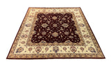 19260-Chobi Ziegler Hand-Knotted/Handmade Afghan Rug/Carpet Tribal/Nomadic Authentic/ Size: 6'7" x 6'6"