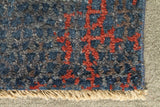 22259 - Indian Hand-knotted/Hand-weaved Rug/Carpet Authentic/Classic/Contemporary/Modern/Size: 9'8" x 7'7"