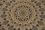 19418-Isfahan Hand-Knotted/Handmade Persian Rug/Carpet Traditional Authentic/ Size: 6'10''x 4'4'