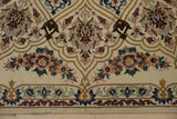 19418-Isfahan Hand-Knotted/Handmade Persian Rug/Carpet Traditional Authentic/ Size: 6'10''x 4'4'