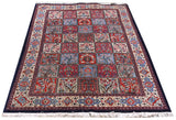 19449-Sarough Handmade/Hand-Knotted Persian Rug/Carpet Traditional Authentic/ Size: 6'8"x 4'7"