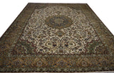 19451 - Tabriz Handmade/Hand-Knotted Persian Rug/Traditional Carpet Authentic/Size: 12'10" x 9'8"