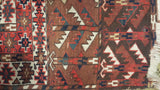 15150-Hatchlu Antique-1929 Handmade/Hand-Knotted Persian Rug/Carpet Tribal/Nomadic Authentic/ Size: 4'8" x 4'9"