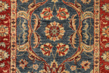 22300 - Chobi Ziegler Hand-Knotted/Handmade Afghan Rug/Carpet Modern Authentic/Size: 4'0" x 2'8"