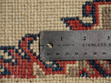 21521-Kazak Handmade/Hand-Knotted Afghan Rug/Carpet Tribal/Nomadic Authentic/ Size: 9'11" x 6'4"