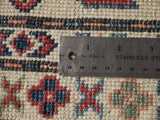 21563-Kazak Hand-Knotted/Handmade Afghan Rug/Carpet Tribal/Nomadic Authentic/ Size: 6'5" x 6'7"