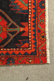 22189 - Hamadan Hand-Knotted/Handmade Persian Rug/Carpet Traditional Authentic/Size: 9'7" x 3'2"
