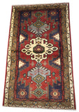 21717 - Hamadan Hand-Knotted/Handmade Persian Rug/Carpet Traditional Authentic/Size: 4'4" x 2'8"