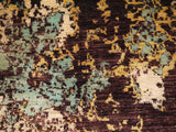 21755-Chobi Ziegler Hand-Knotted/Handmade Afghan Rug/Carpet Modern Authentic/Size: 7'8" x 6'6"