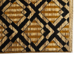 21767-Chobi Ziegler Hand-Knotted/Handmade Afghan Rug/Carpet Modern Authentic/Size: 6'4" x 5'0"