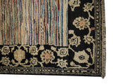 21771 - Chobi Ziegler Hand-Knotted/Handmade Afghan Rug/Carpet Modern Authentic/Size: 6'4" x 4'8"