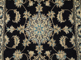22058 - Nain Hand-Knotted/Handmade Persian Rug/Carpet Traditional Authentic/Size: 10'1" x 2'8"