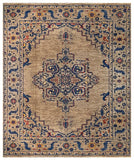 23689-Chobi Ziegler Hand-Knotted/Handmade Afghan Rug/Carpet Tribal/Nomadic Authentic/ Size/: 10’2” x 8’4”