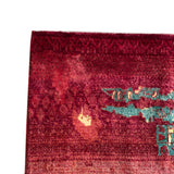 23819-Modern Gabbeh Hand-Knotted/Handmade Afghan Rug/Carpet Modern/Authentic Size: 11’6” x 8’6”