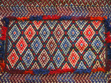 15151-Sumac Horse Blanket Hand-Knotted/Handmade Persian Rug/Carpet Tribal/Nomadic Authentic 5'8" x 4'8"