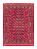 25290-Bokhara Hand-Knotted/Handmade Pakistani Rug/Carpet Tribal/Nomadic Authentic/ Size: 10'2" x 8'0"